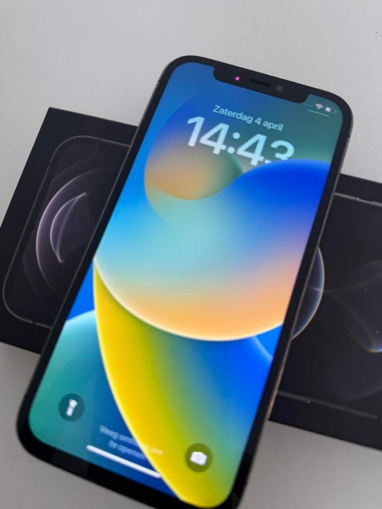 IPHONE 12 PRO VAN 128 GB EN ACCU 99%, Telecommunicatie, Mobiele telefoons | Apple iPhone, 128 GB, Zwart, Ophalen of Verzenden