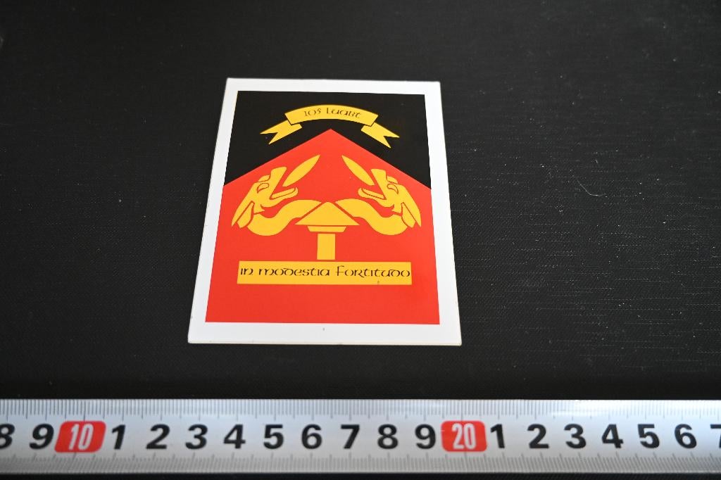sticker Leger Landmacht 105 luchtdoelartileriebatterij, Ophalen, Zo goed als nieuw