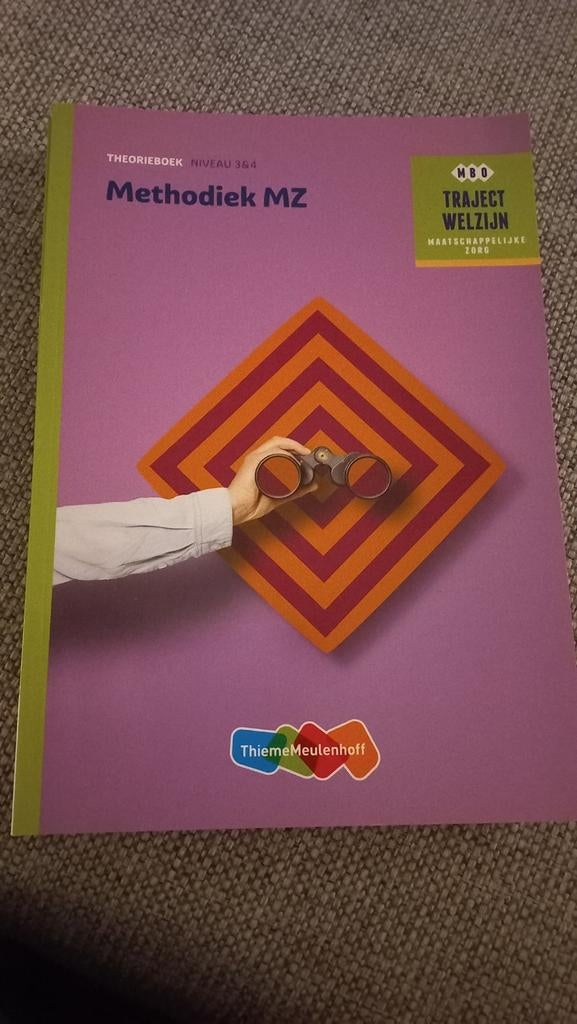 Methodiek MZ niveau 3/4, Boeken, Ophalen, Zo goed als nieuw, C.J. de Koning; R.F.M. Midde; A.M.C. Schrijnemakers; E.J.F. B...
