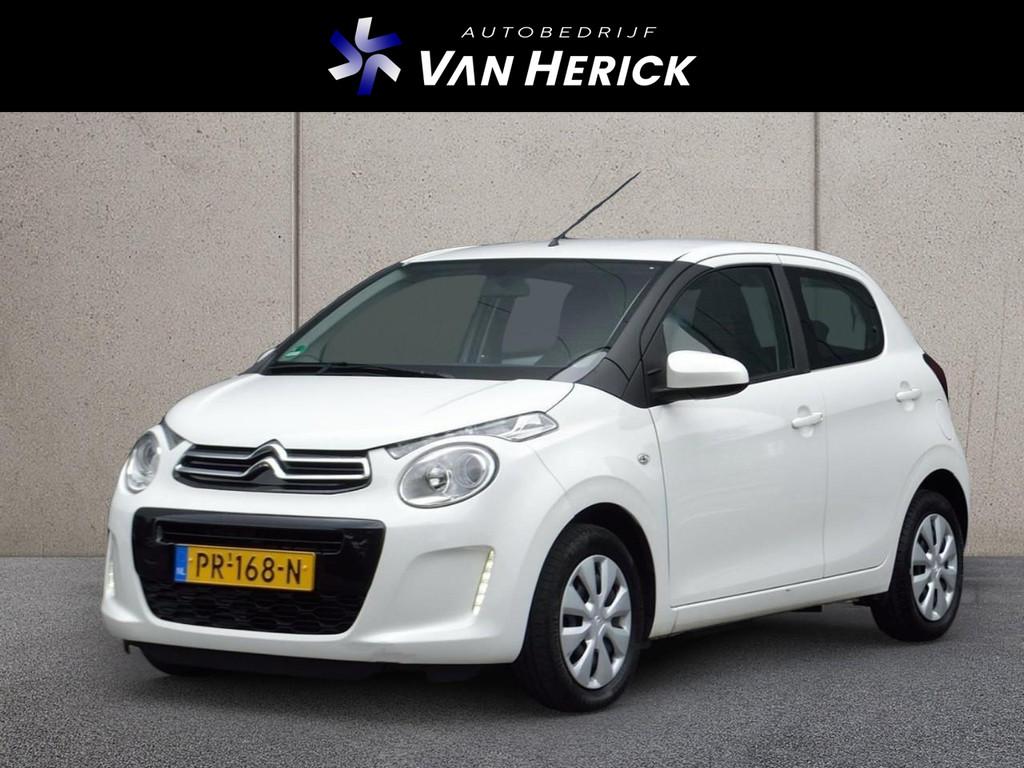 Citroen C1 1.0 e-VTi Feel 5-Deurs | Airco | NAP | Nette Staa, Auto's, Citroën, Voorwielaandrijving, Stof, Gebruikt, 4 stoelen