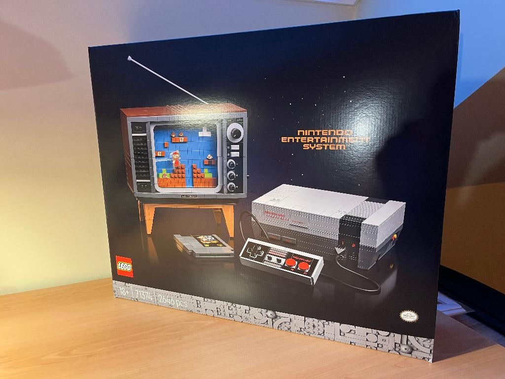 Lego Nintendo NES set 71374, Compleet, Lego, Ophalen of Verzenden, Zo goed als nieuw