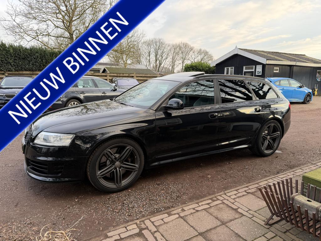 Audi Avant 5.0 TFSI RS 6 V10 (bj 2009, automaat), Automaat, Gebruikt, Adaptive Cruise Control, Leder