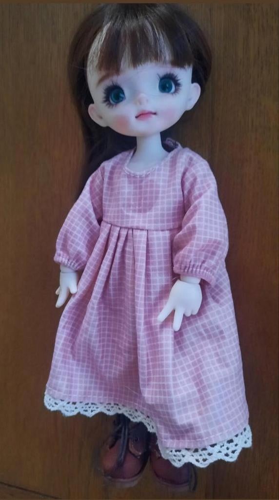 Bjd popje Nu voor 40 euro, Verzamelen, Poppen, Ophalen of Verzenden, Zo goed als nieuw, Pop