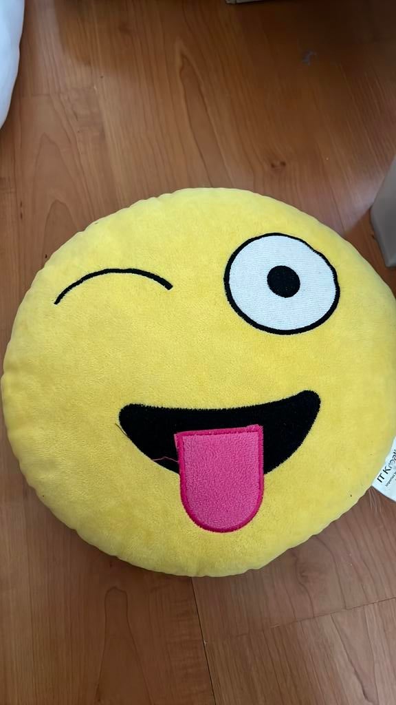 Smiley knuffel, Kinderen en Baby's, Speelgoed | Knuffels en Pluche, Ophalen, Zo goed als nieuw, Overige typen