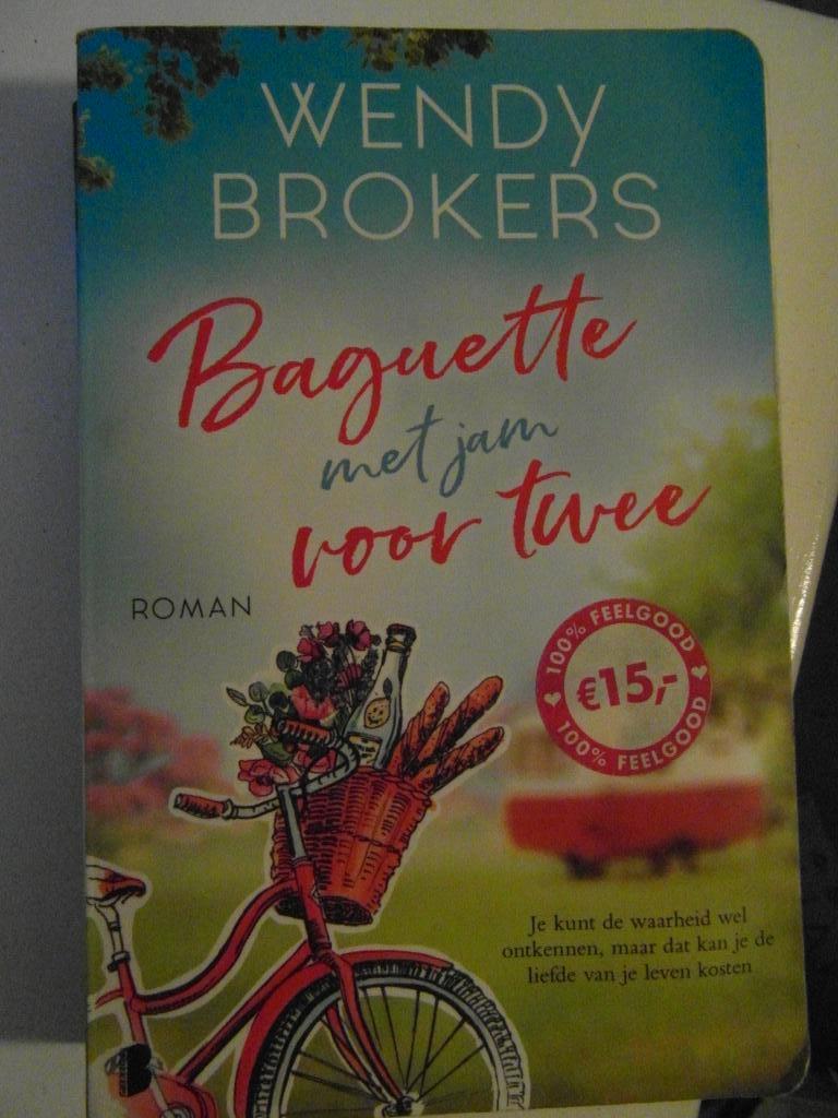 Boek Wendy Brokers Baquette met jam voor twee, Boeken, Romans, Ophalen of Verzenden, Zo goed als nieuw, Wendy Brokers, Nederland