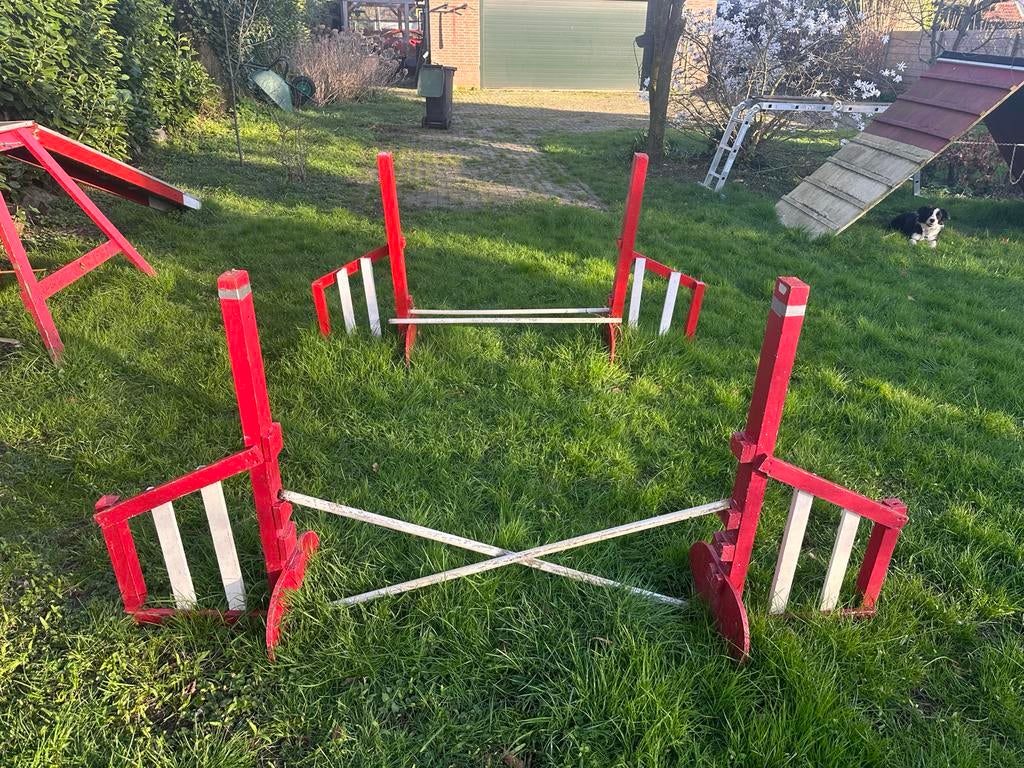 Hindernissen Hond agility, Dieren en Toebehoren, Honden-accessoires, Ophalen, Gebruikt