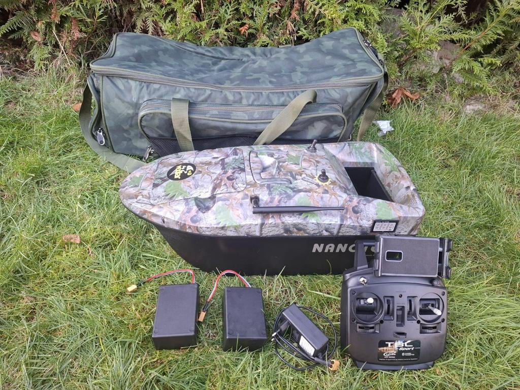 Voerboot Nanotec pro met vexilar 1 jaar garantie, Ophalen of Verzenden, Zo goed als nieuw, Overige typen