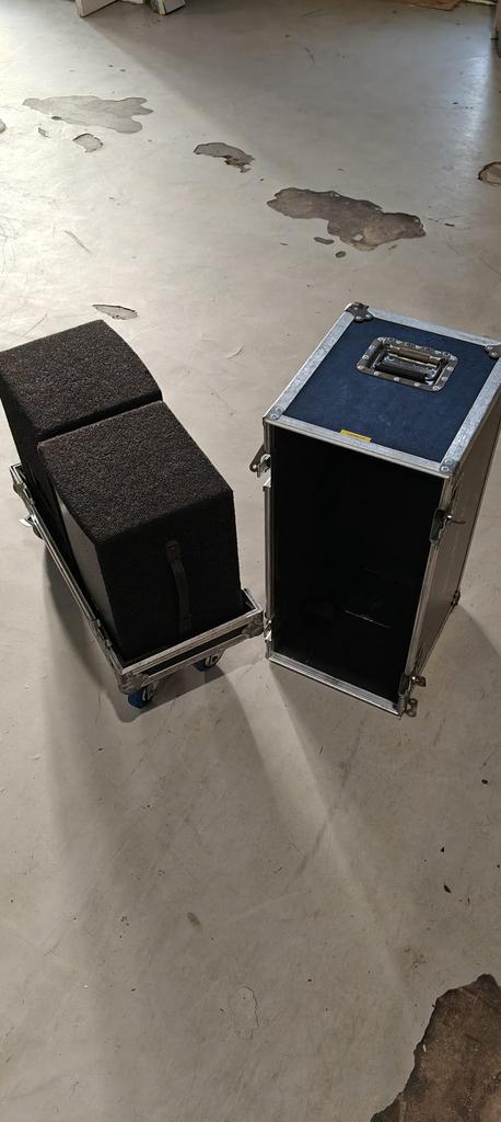 14x Dynacord A112 speakers in prima staat (per 2 in case), Ophalen, Zo goed als nieuw