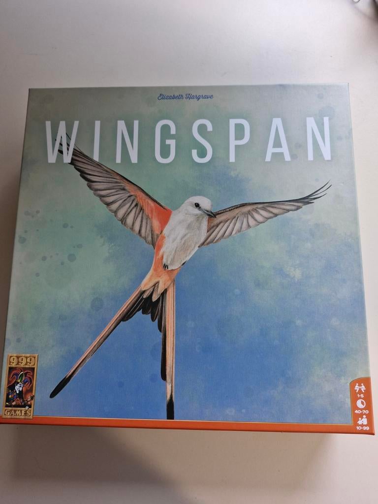 Wingspan bordspel - Zo goed als nieuw, Vijf spelers of meer, Ophalen of Verzenden, Zo goed als nieuw, 999 Games