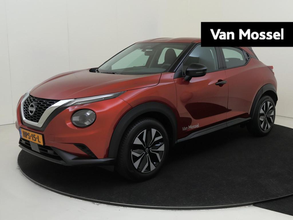 Nissan Juke 1.0 DIG-T Acenta | Stoelverwarming | Achteruitri, Auto's, Nissan, Stof, Euro 6, LED verlichting, Origineel Nederlands