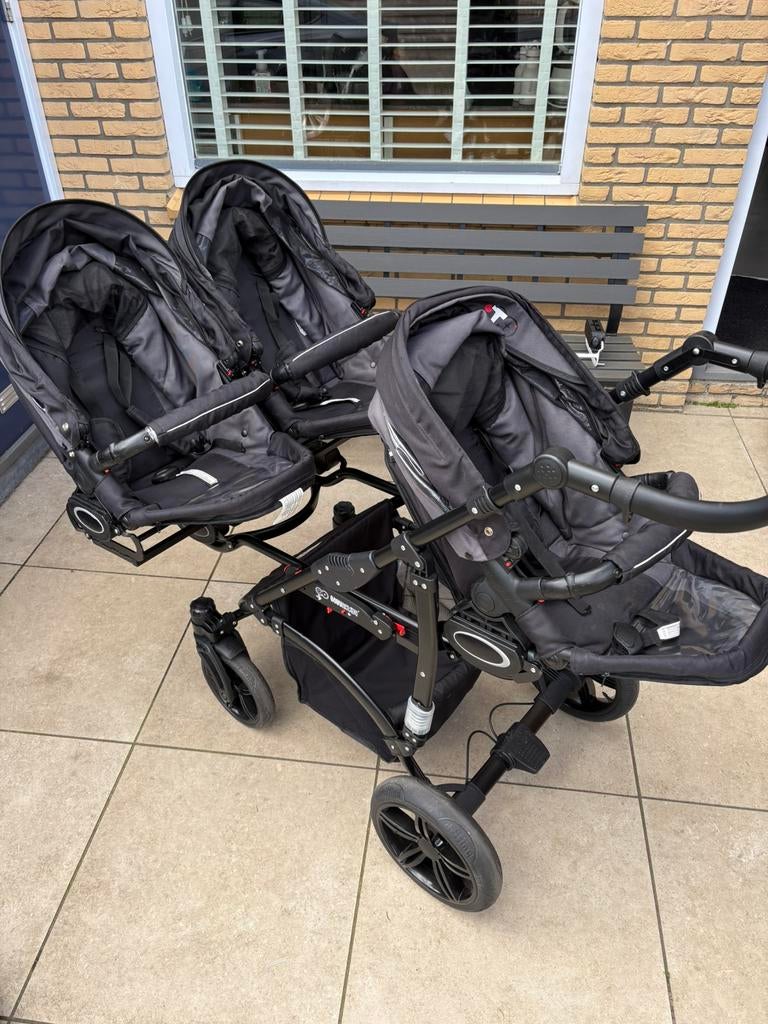 Drieling kinderwagen, Ophalen, Zo goed als nieuw, Kinderwagen of Buggy
