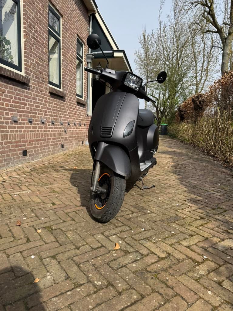 BTC Riva scooter geel kenteken, Ophalen, Gebruikt, Overige modellen, Maximaal 45 km/u