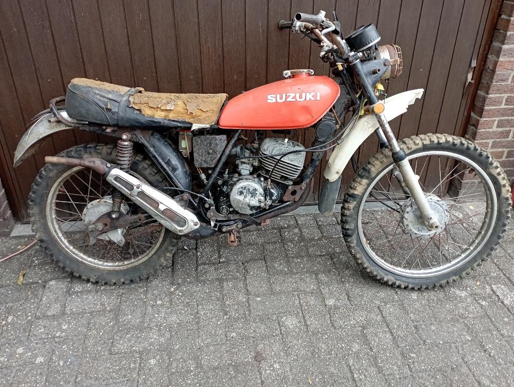 SUZUKI TS OLDTIMER, Ophalen, Gebruikt, 5 versnellingen, Suzuki