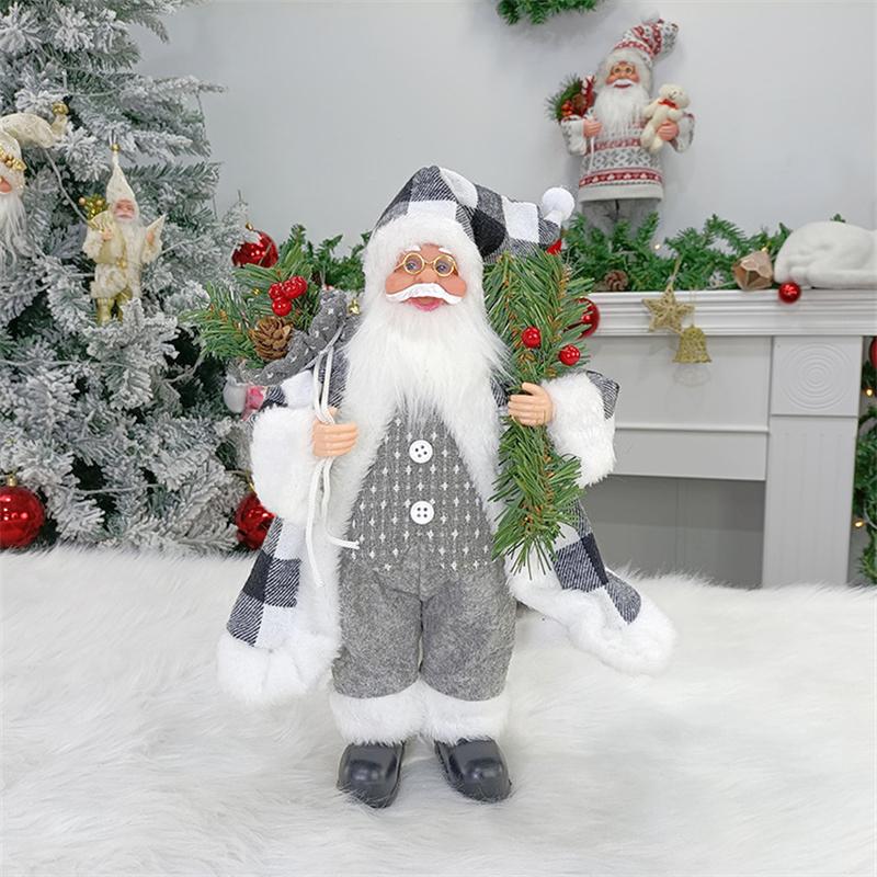 Kerstman Pop 6 (Kerst Poppetje Figuurtje Beeldje Decoratie), Diversen, Kerst, Verzenden, Nieuw