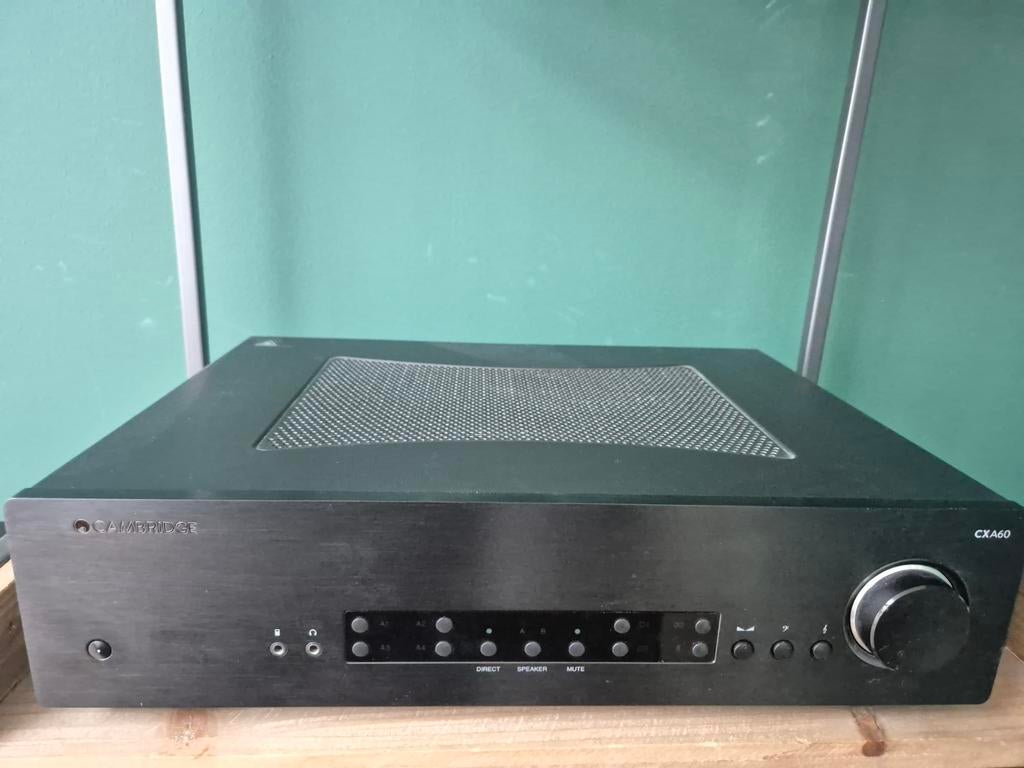 Cambridge Audio CXA60 Geïntegreerde Versterker, Gebruikt, 60 tot 120 watt, Stereo, Ophalen
