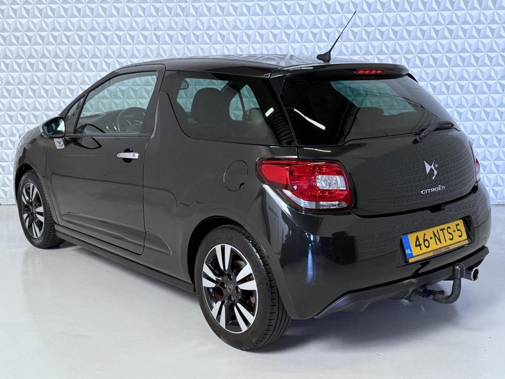 Citroen DS3 1.6 So Chic in Black CLIMA Cruise / 143.000km (2, Auto's, Citroën, Voorwielaandrijving, Euro 5, Stof, Zwart
