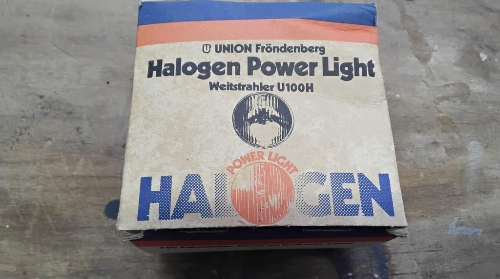 NIEUWE HALOGEEN SCHIJNWERPER UNION, Ophalen of Verzenden