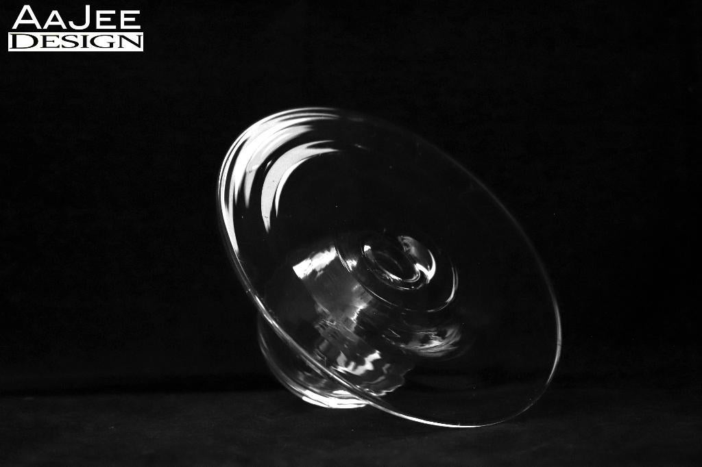 Solifleur vaasje - Saturnus - Liggend model, Gebruikt, Overige kleuren, Ophalen of Verzenden, Glas