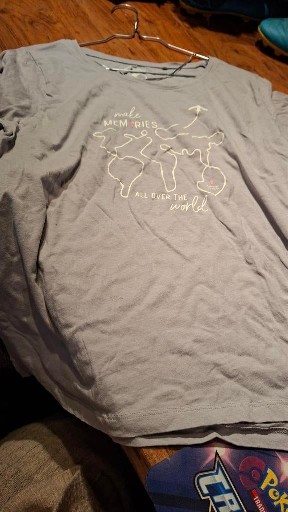 Grijs Roadsign T-shirt XL Bio Katoen, Roadsign, Maat 46/48 (XL) of groter, Ophalen of Verzenden, Zo goed als nieuw