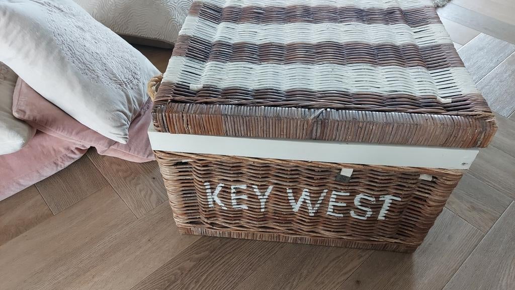 Riviera maison mand key west, Ophalen, Rond, Riet