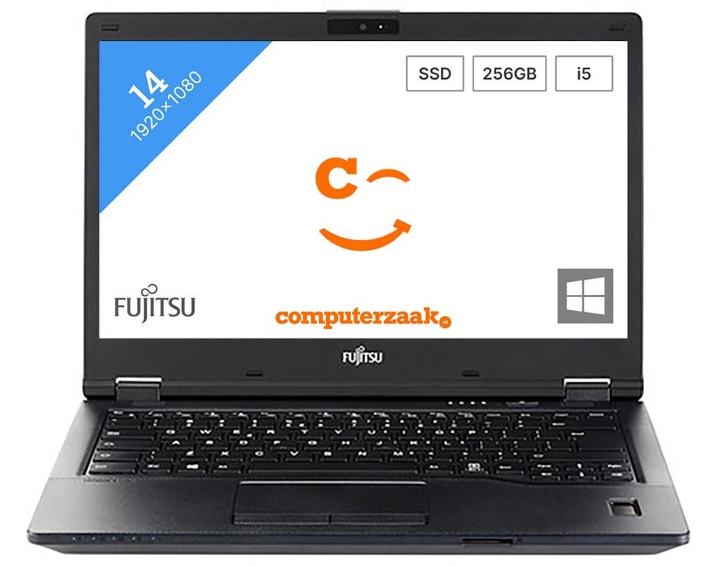 Fujitsu LifeBook E548/Intel Core i5 1.60GHz/8GB/256GB SSD, 256 GB, 2 tot 3 Ghz, Qwerty, 8 GB