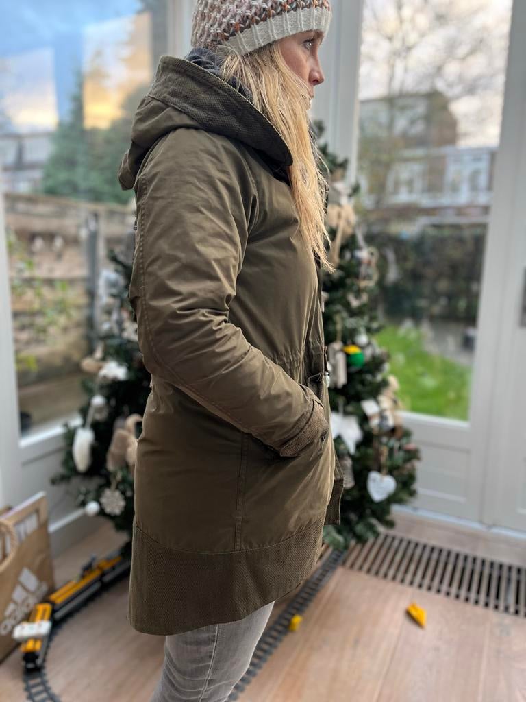 Scotch&Soda Damesjas Maat M, Ophalen of Verzenden, Zo goed als nieuw, Maat 38/40 (M), Groen