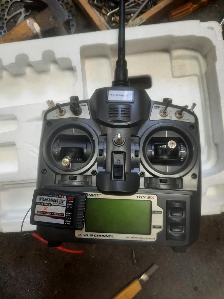 Turnigy TGY 9X Zender en Ontvanger, Ophalen of Verzenden, Gebruikt