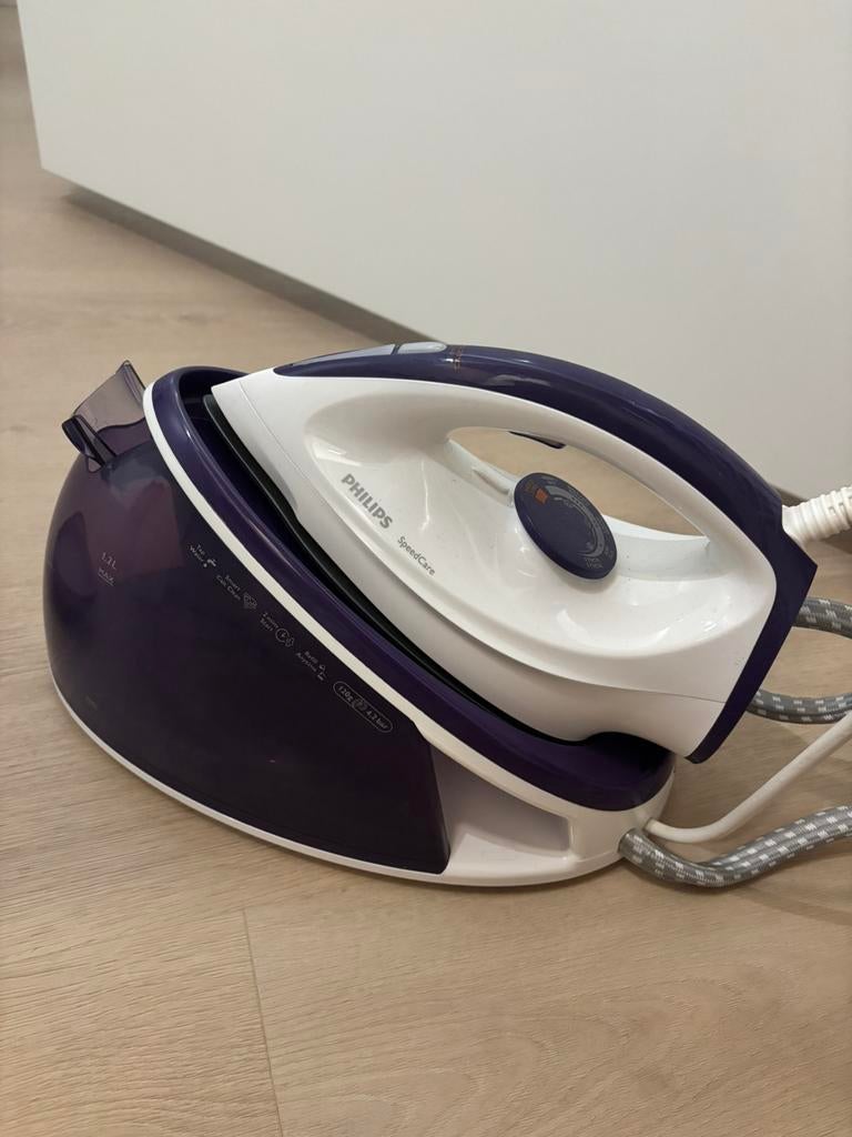 Philips strijkijzer met stoomgenerator, Witgoed en Apparatuur, Strijkijzers en Strijkplanken, Ophalen of Verzenden, Zo goed als nieuw