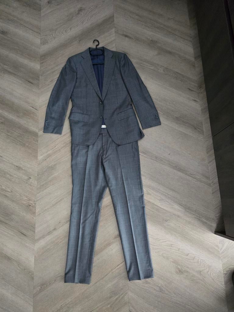 2 delig kostuum/pak Suitsupply, Maat 48/50 (M), Ophalen of Verzenden, Grijs, Gedragen