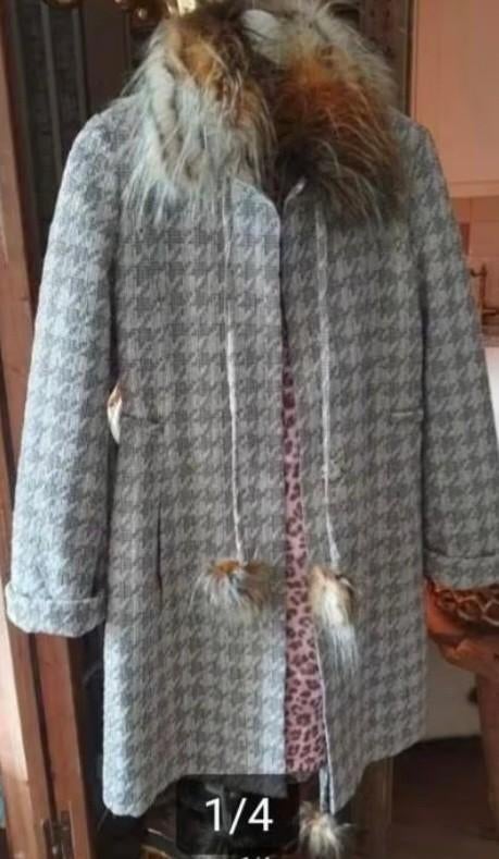 Daite  jas nieuw  36, Kleding | Dames, Jassen | Winter, Ophalen of Verzenden, Nieuw, Maat 36 (S), Grijs