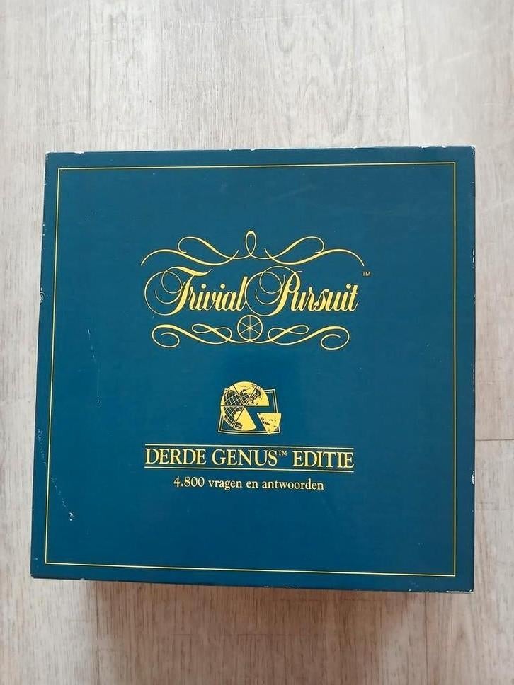 Trivial Pursuit Derde Genus Editie (vanaf 15 jaar), Vijf spelers of meer, Ophalen of Verzenden, Gebruikt, Parker