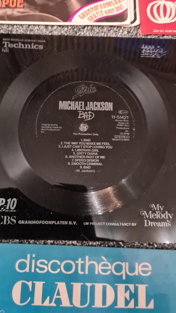14 x Flex singles o.a. Michael Jackson Bad, Cd's en Dvd's, Vinyl Singles, Gebruikt, 7 inch, Single, Ophalen of Verzenden