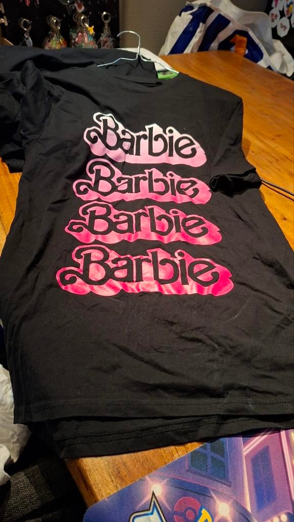 Zwart katoenen T-shirt - Maat S, Zwart, Nieuw, Ophalen of Verzenden, Korte mouw