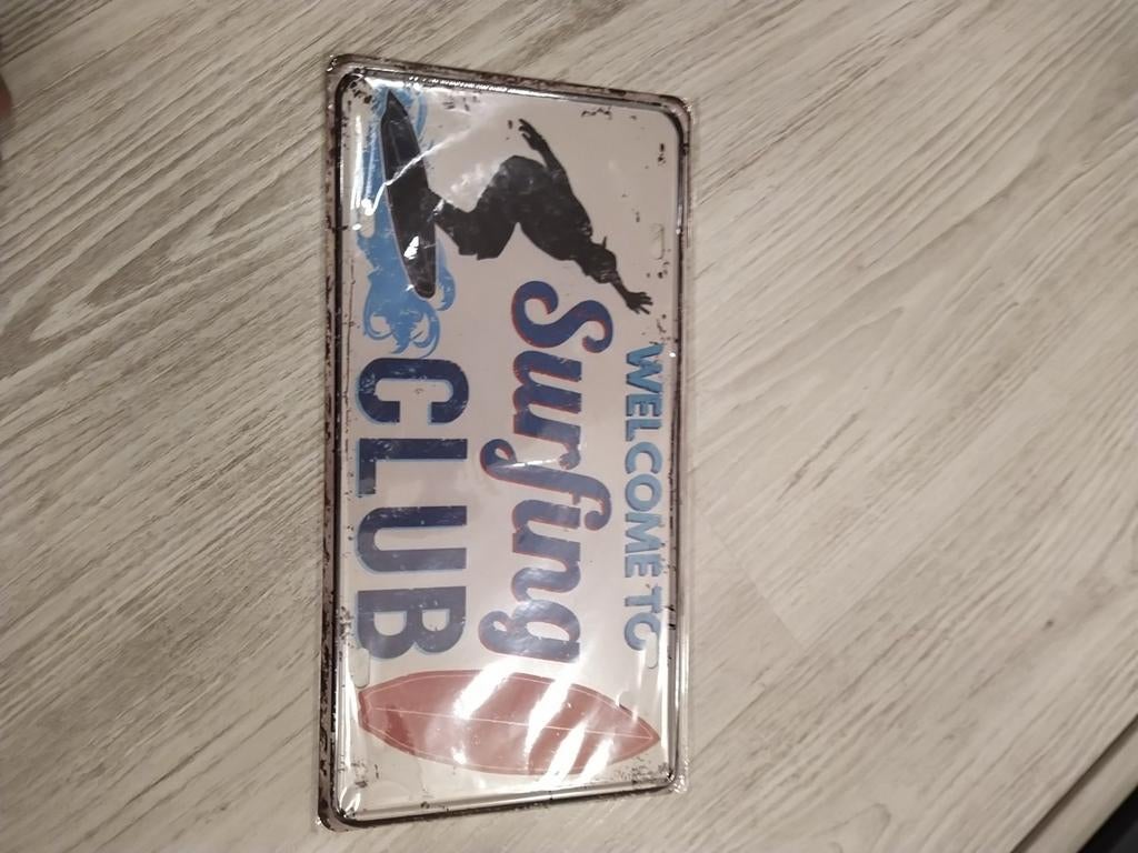 Wandbord surf - 35 stuks, Ophalen of Verzenden, Nieuw