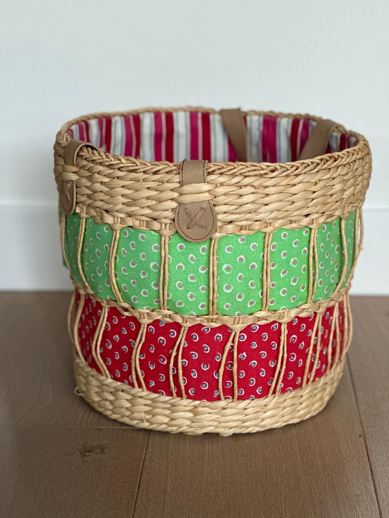 Retro rieten mand van LIEF, Ophalen of Verzenden, Huis en Inrichting