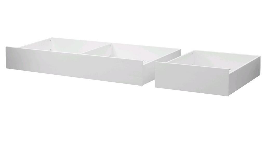 Ikea Hemnes bedlades wit - set, Huis en Inrichting, Slaapkamer | Bedden, Ophalen, Hemmes, Eenpersoons, Wit