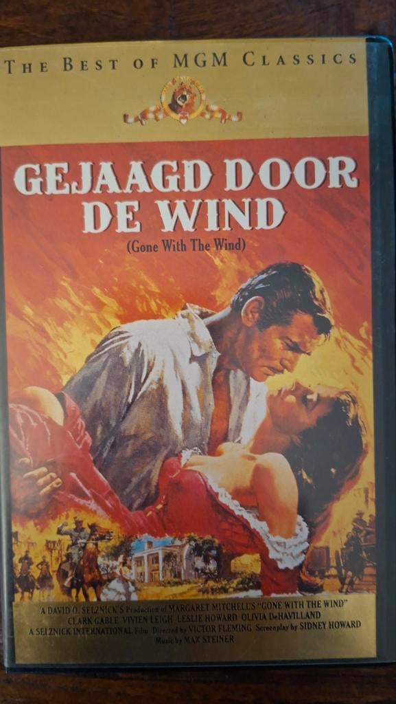 Gejaagd Door de Wind - VHS videoband , verzegeld, Cd's en Dvd's, Alle leeftijden, Ophalen of Verzenden, Zo goed als nieuw, Drama