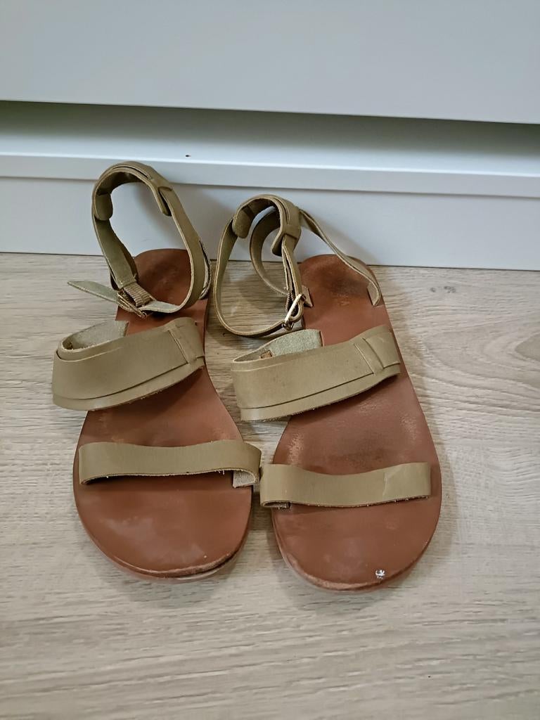 YAYA sandalen groen 39, Zo goed als nieuw, Yaya, Groen, Sandalen of Muiltjes