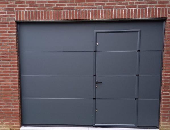 Garagedeur vervangen? Kunstof garagedeuren alle maten NL, Kunststof, Ophalen of Verzenden, 120 cm of meer, 215 cm of meer