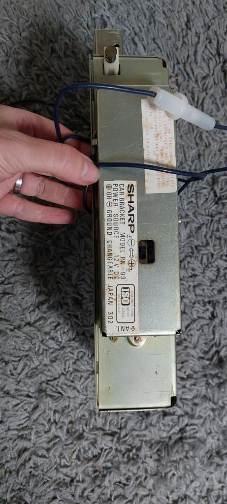 Vintage Sharp Autoradio houder RM-39, Ophalen of Verzenden