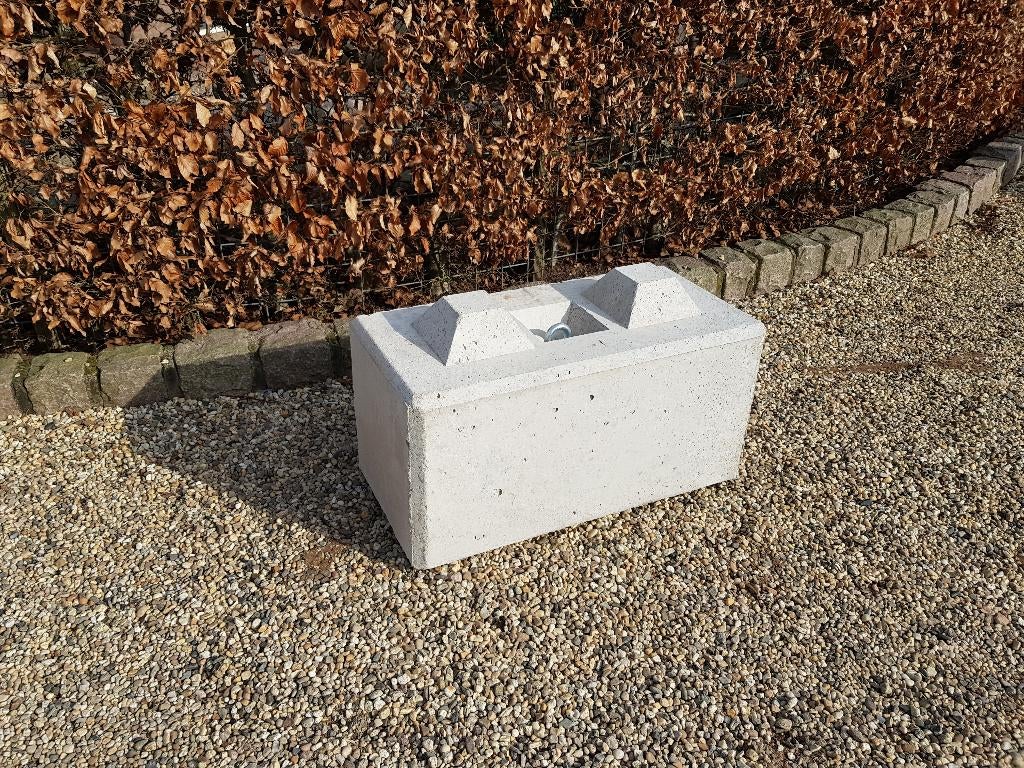 Ballast verankeren verzwaren vastzetten betonblok tent, Ophalen, Nieuw