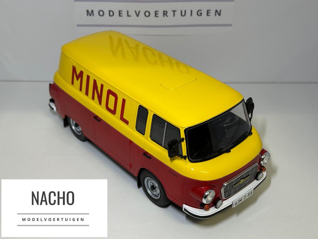 Barkas B1000 Minol | MCG | schaal 1:18 | ZGAN, Ophalen of Verzenden, Zo goed als nieuw, Auto