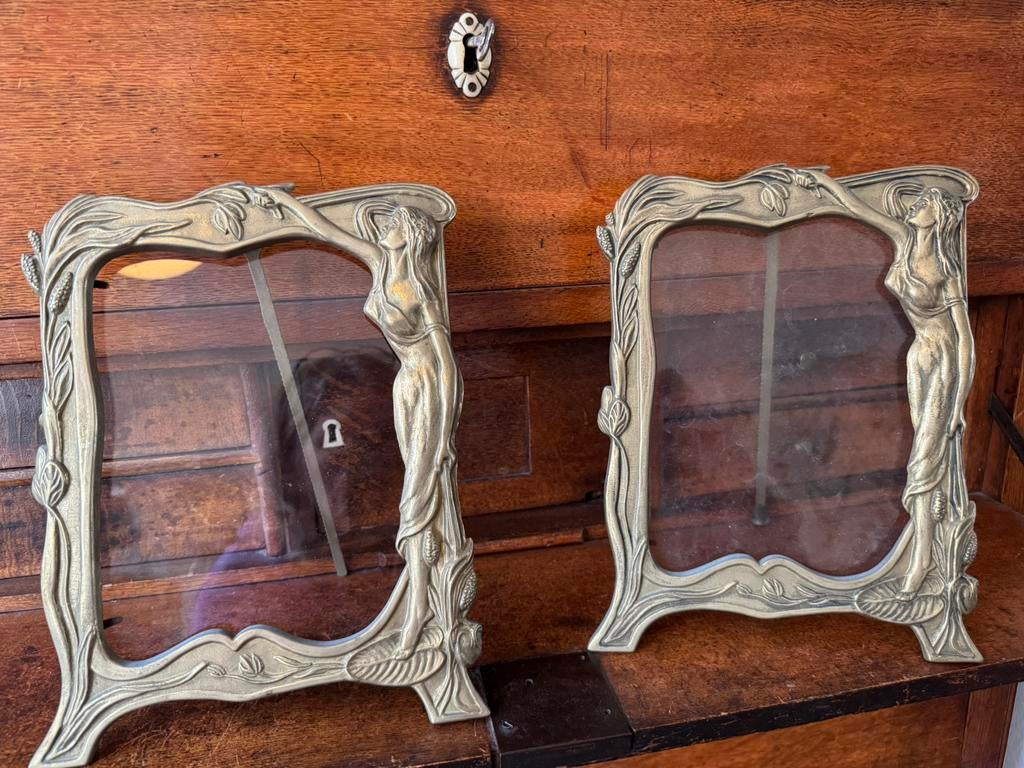 Originele Art nouveau lijsten, Ophalen of Verzenden