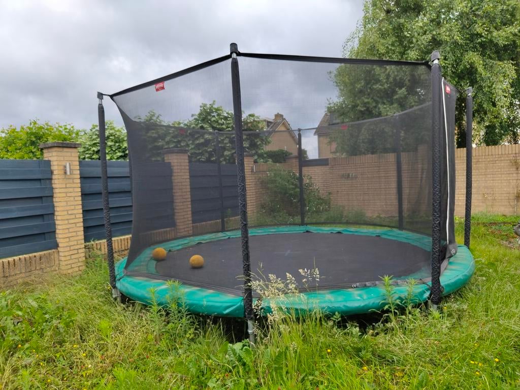 Berg Trampoline 460cm - Veel springplezier!, Ophalen, Gebruikt