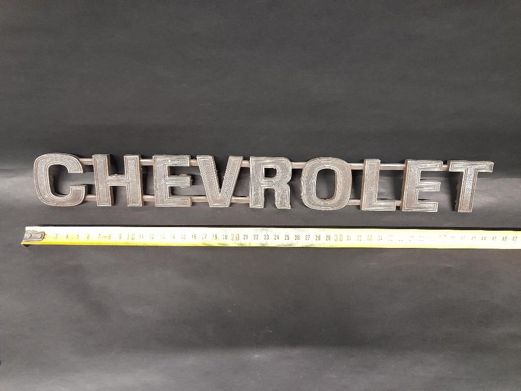 Embleem chevrolet pickup oldtimer c10, Ophalen of Verzenden, Gebruikt, Chevrolet