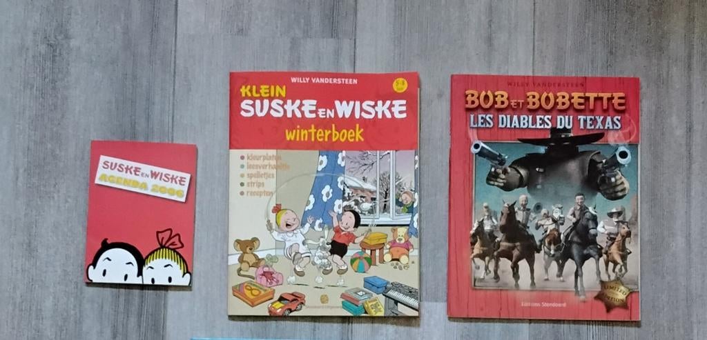 Suske en Wiske albums en agenda, Boeken, Stripboeken, Meerdere stripboeken, Ophalen of Verzenden, Zo goed als nieuw