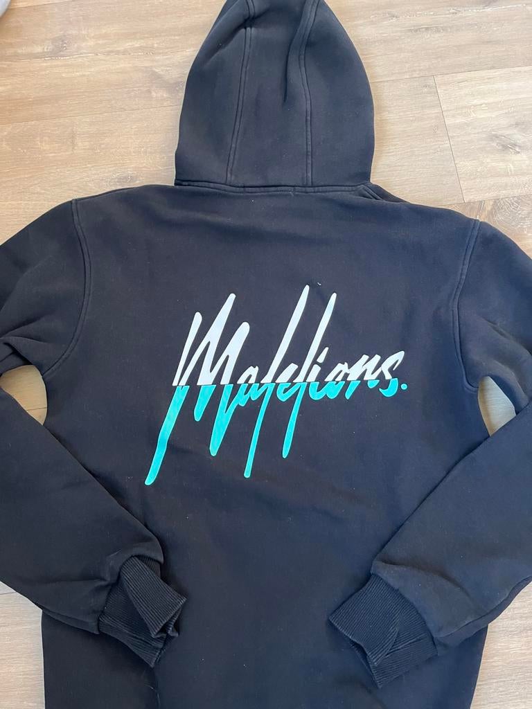 Malelions Hoodie Maat S Heren, Ophalen of Verzenden, Zo goed als nieuw, Maat 46 (S) of kleiner, Zwart