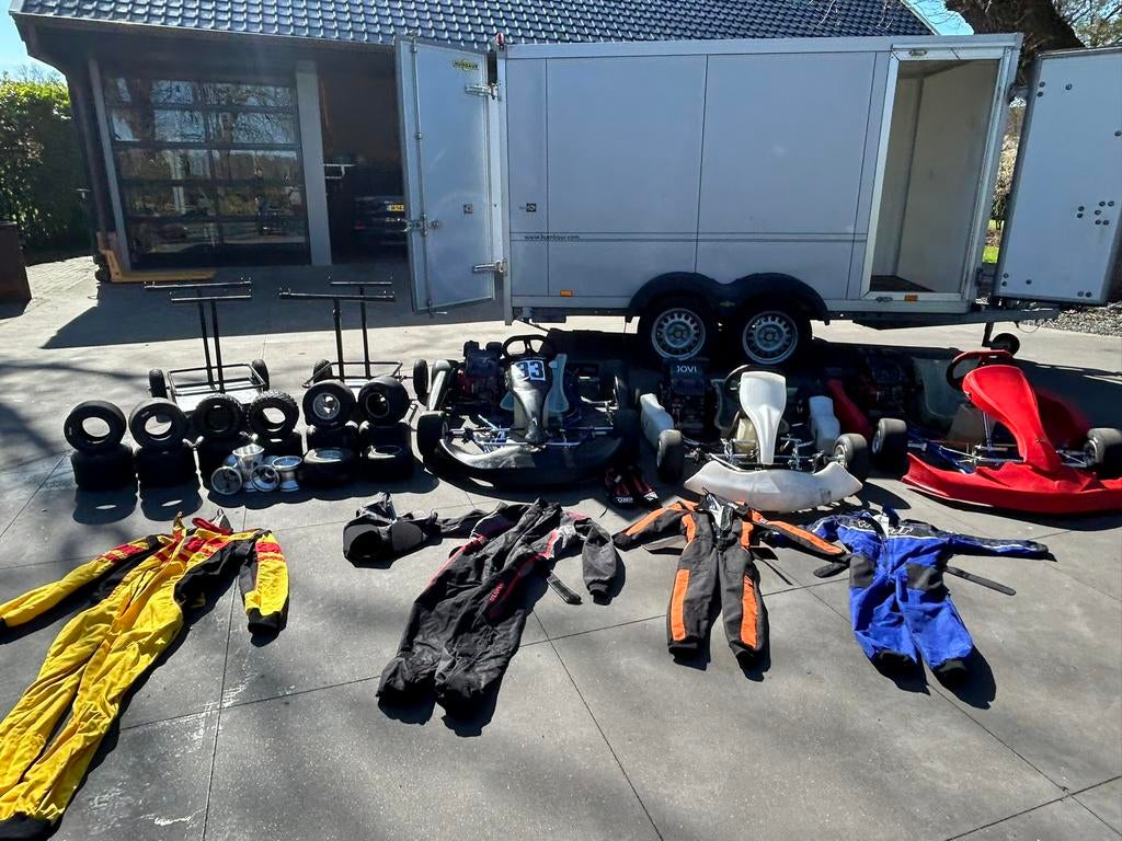 Karts en kart onderdelen, Sport en Fitness, Karting, Ophalen of Verzenden, Zo goed als nieuw, Kart