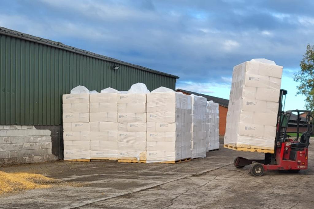 Houtkrullen | De ideale bodembedekker, Ophalen, Vee