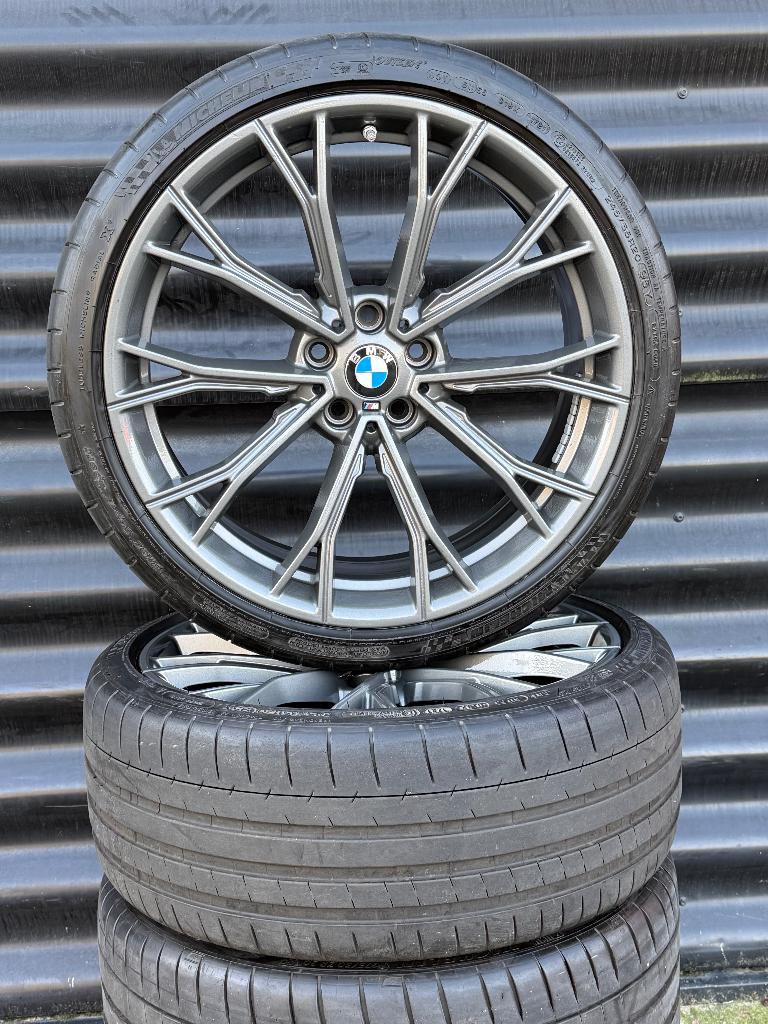 20” Orig Bmw G30 G31 Styling 669M performance velgen banden, Ophalen, 245 mm, Nieuw, Band(en)